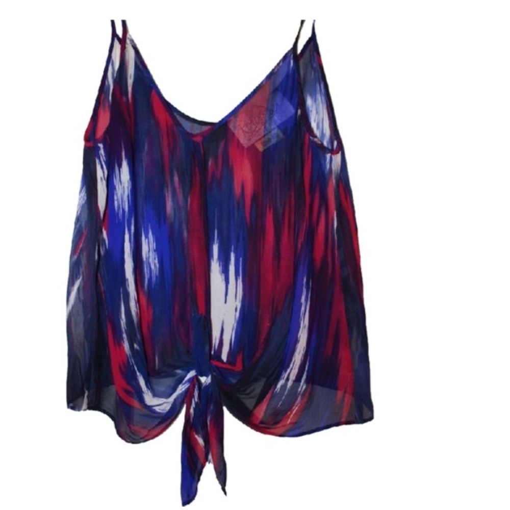 Rory Beca Silk Multi-Colored Blouse